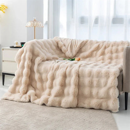 Cozy Bubble Bliss Blanket