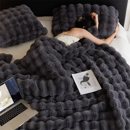 Cozy Bubble Bliss Blanket