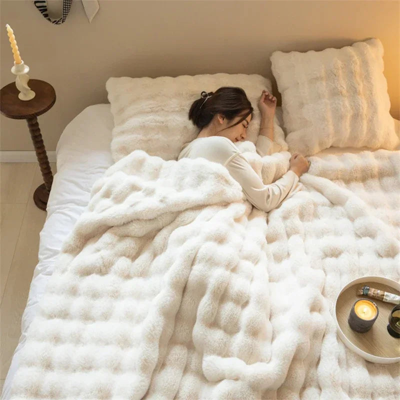 Cozy Bubble Bliss Blanket