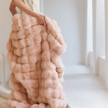 Cozy Bubble Bliss Blanket